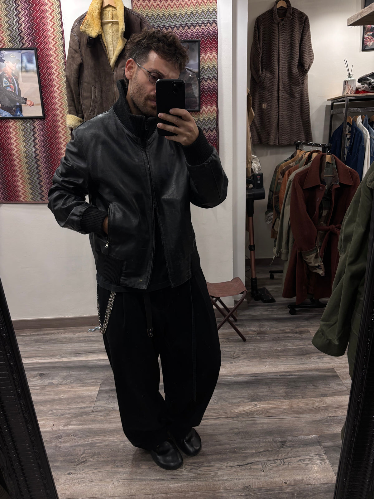 Leather bomber Tg.48/50 AV69