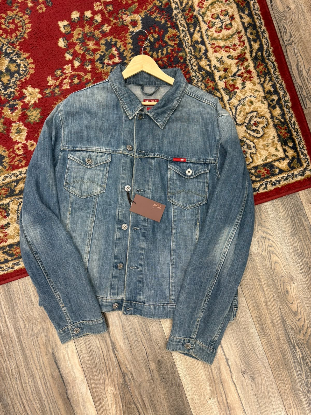 Denim jacket tg.xl Av32