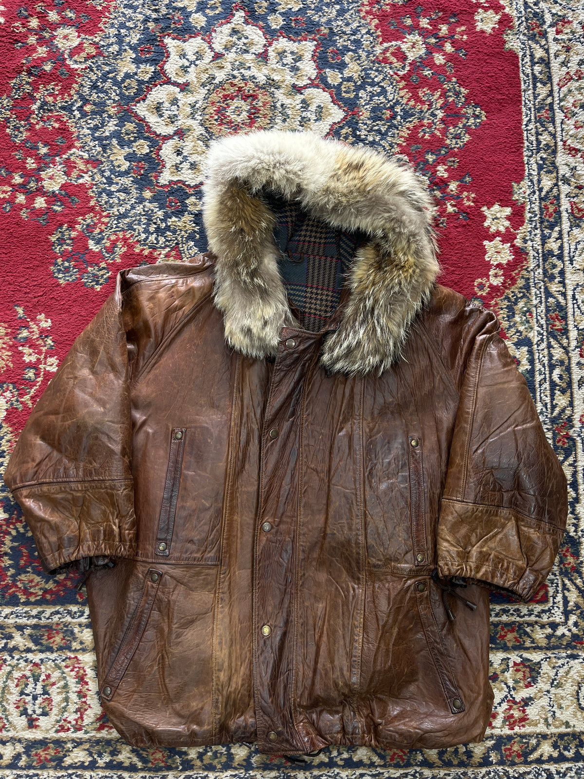 Giacca pelle tg.50 AV77