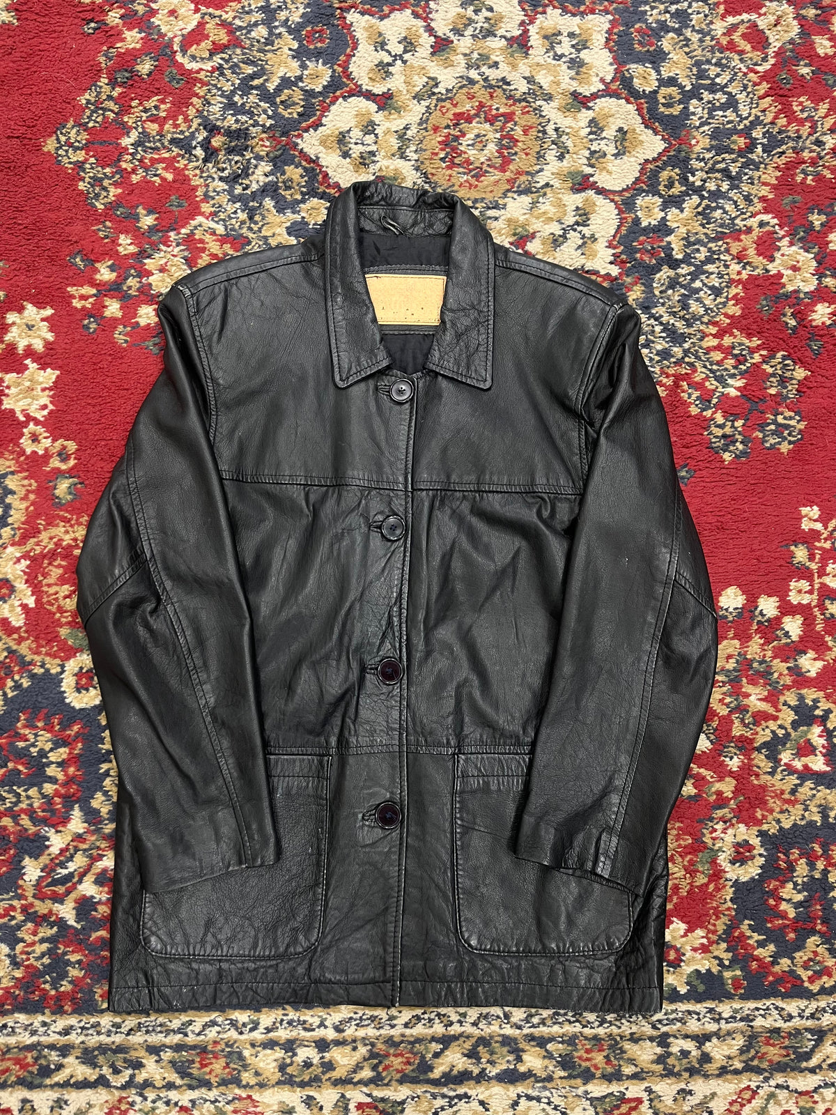 Giacca Pelle tg.42/44 AV73