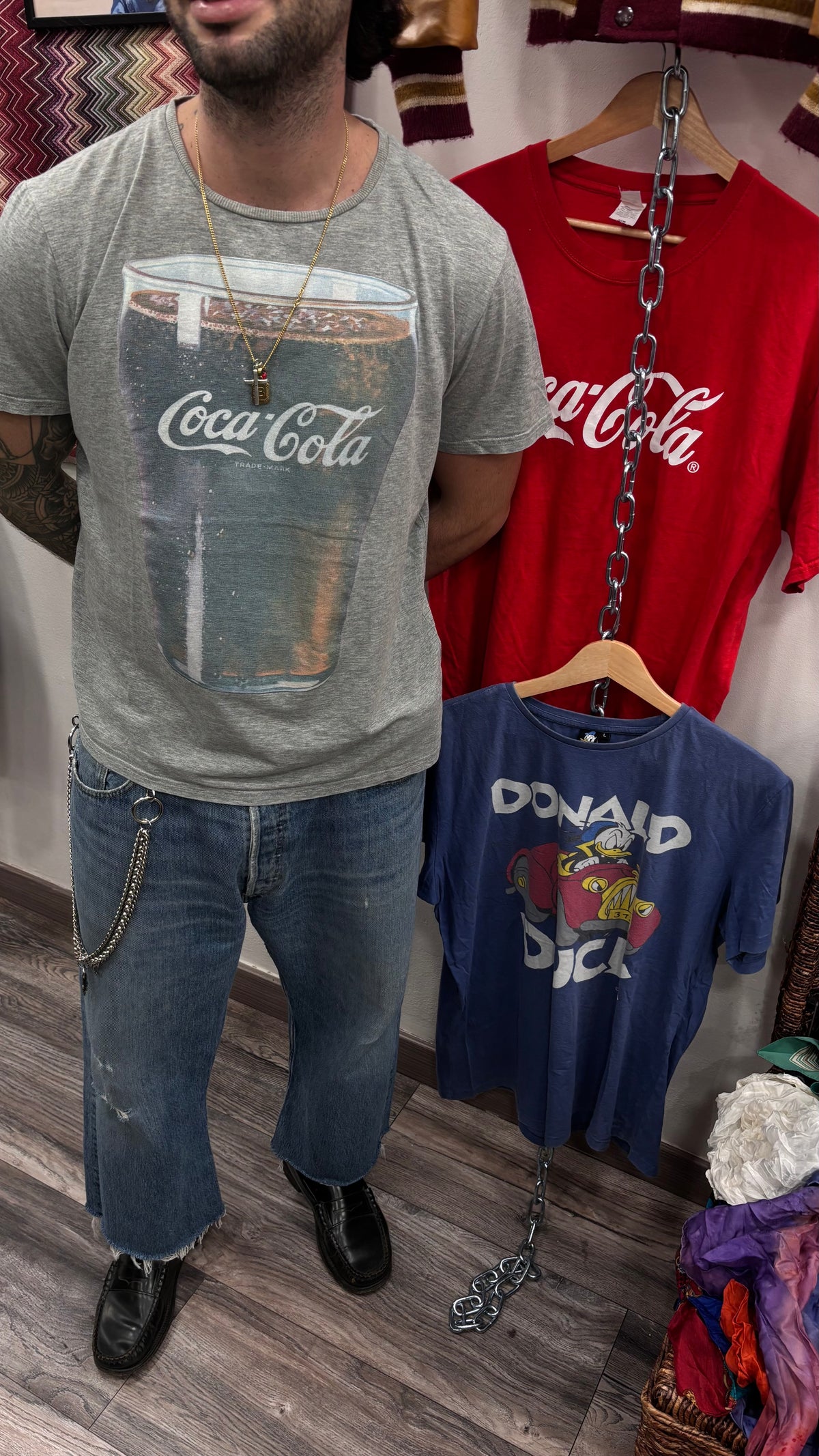 Vintage shirt coca cosa tg.M/L