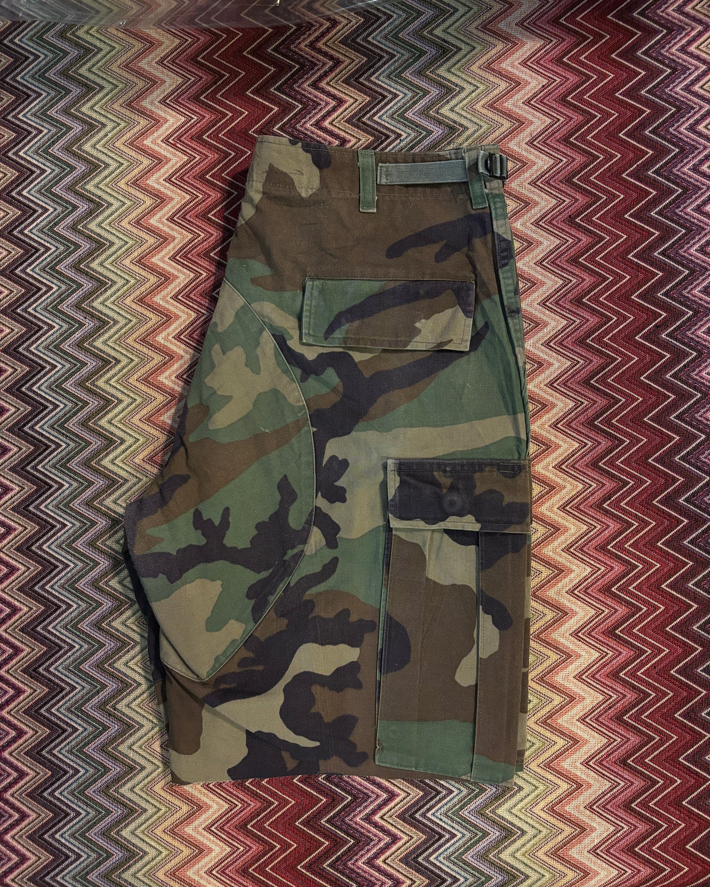 Camo cargo bermuda short pant