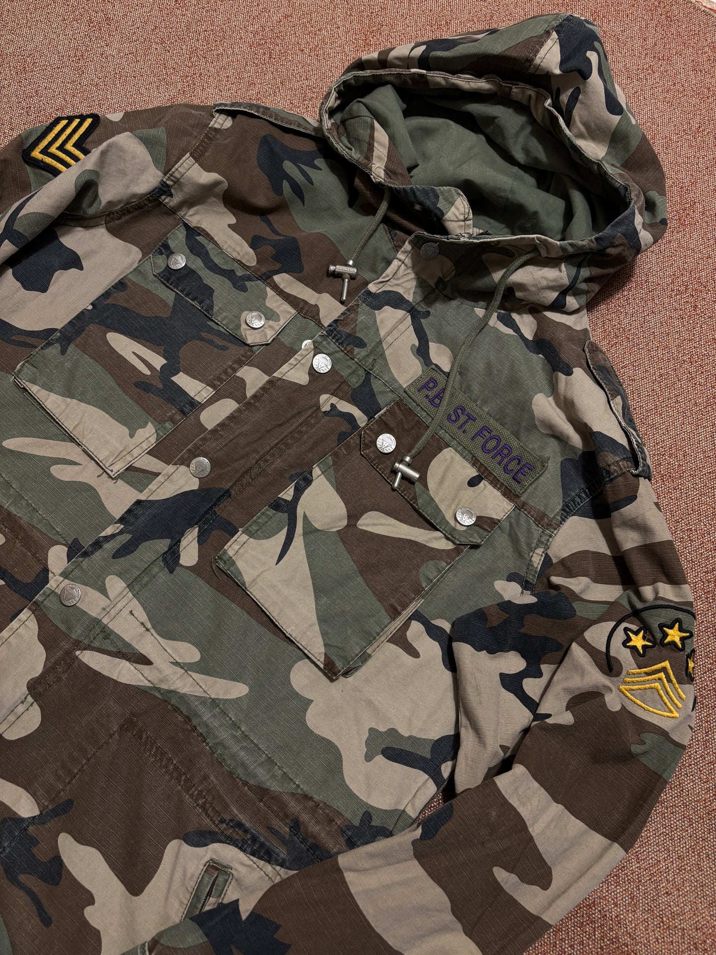 Field jacket camo parka tg.46/48