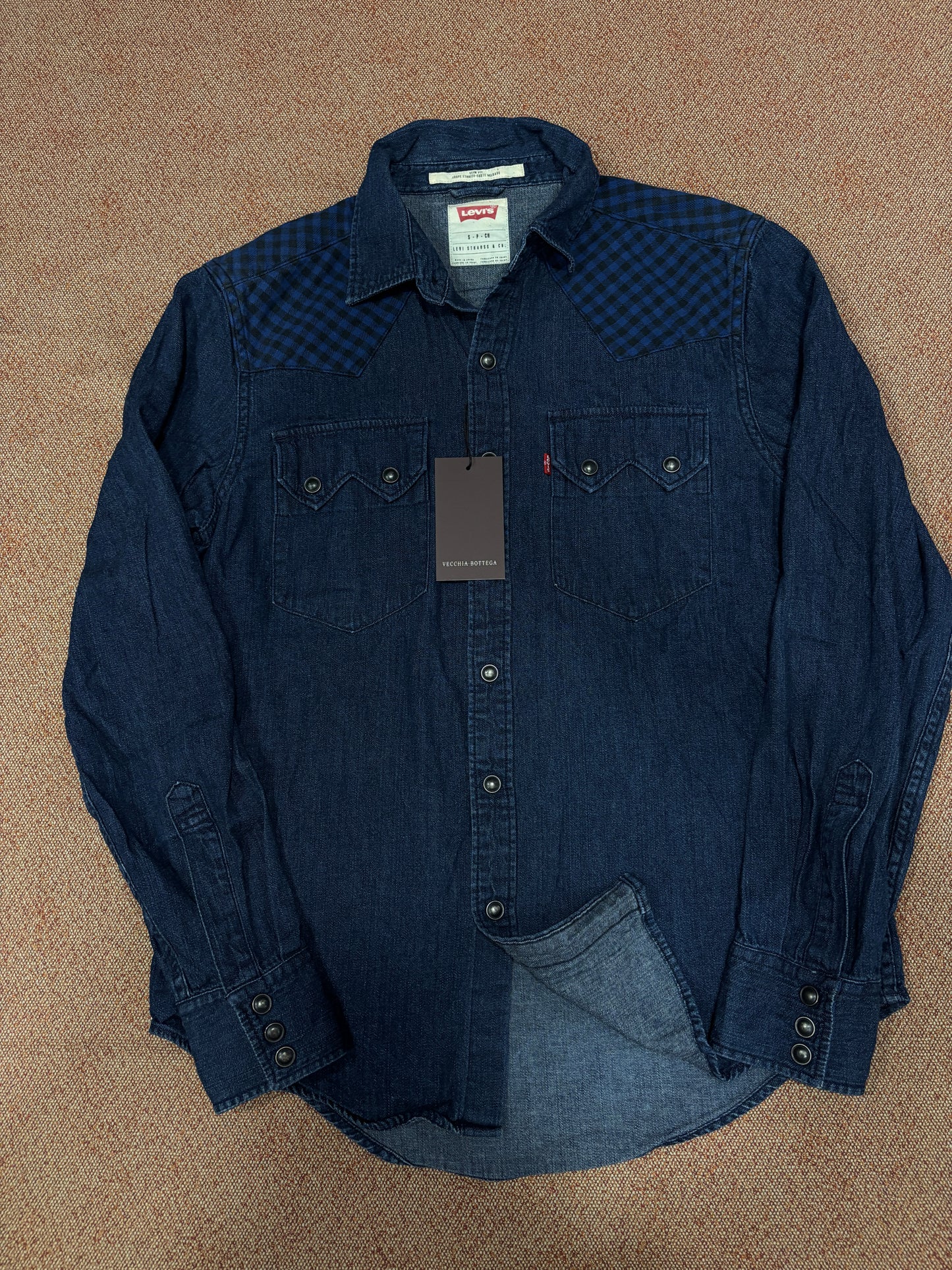 Denim western levi’s tg.40/42 cod172