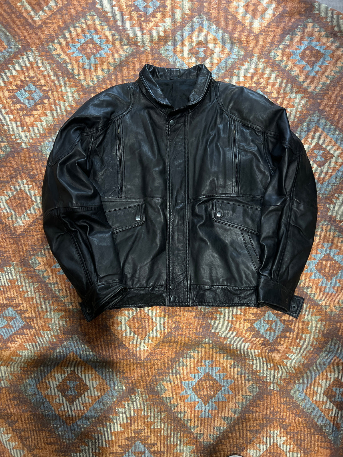 Leather jacket TG.48/50 NA72