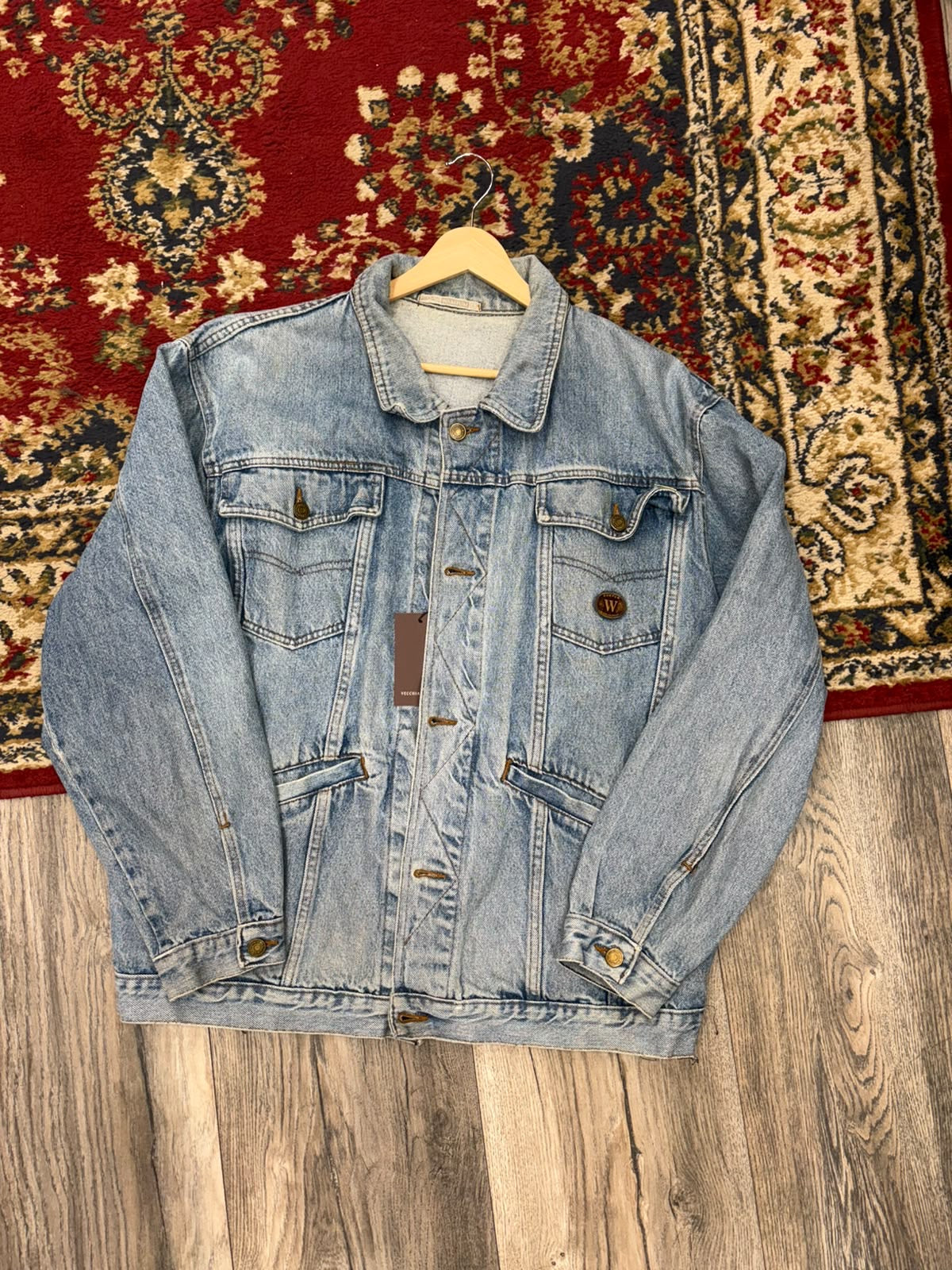 Denim jacket tg.xl Av29