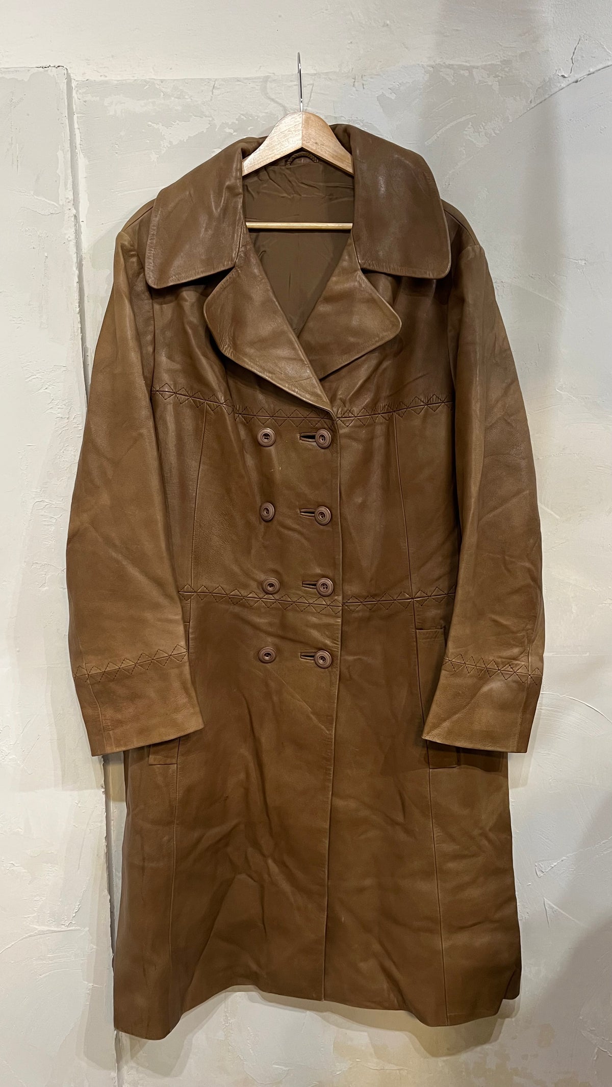 Trench pelle tg.48/50 AV06