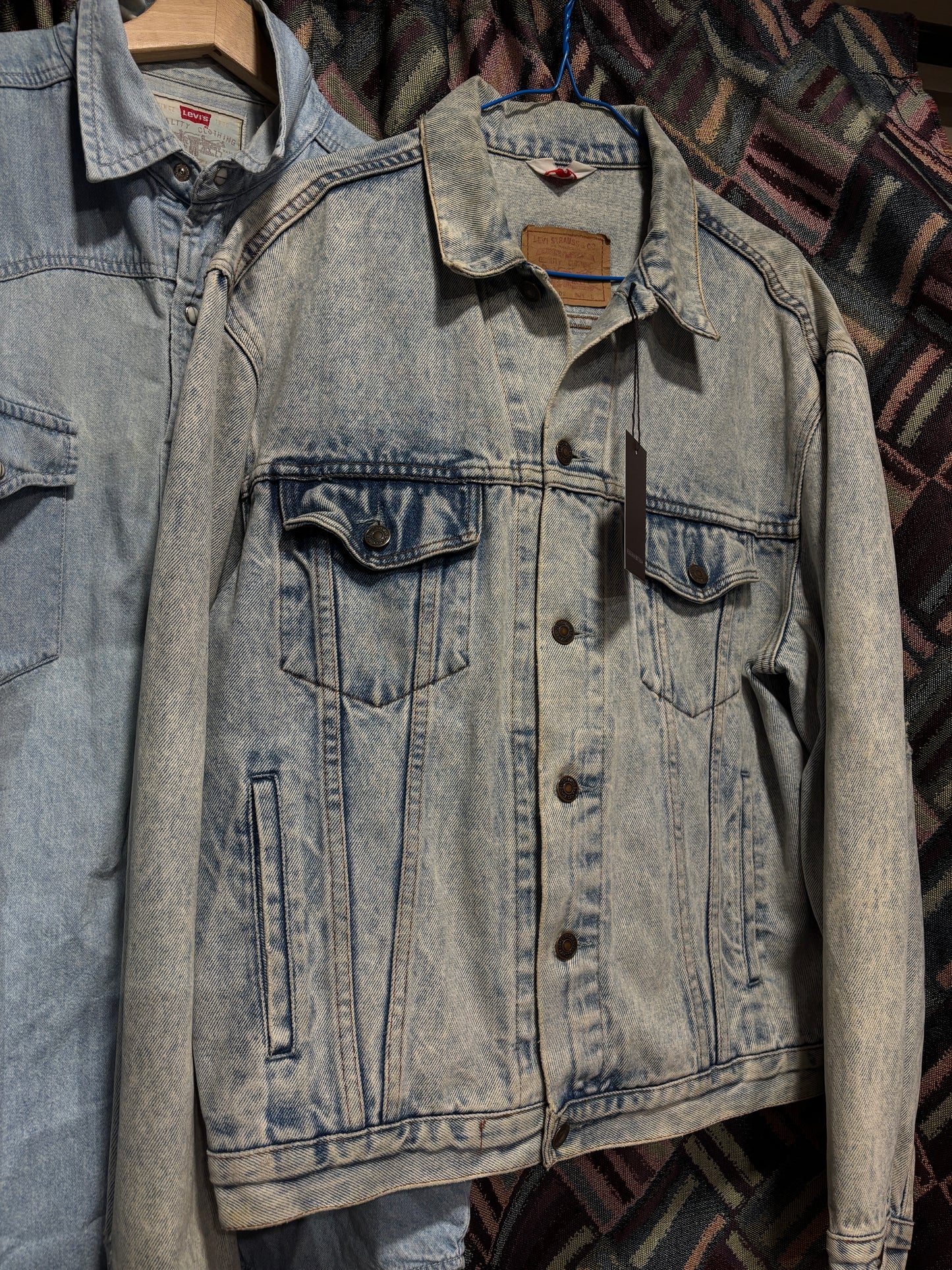 Denim jacket levi’s west martellato tg.50/52