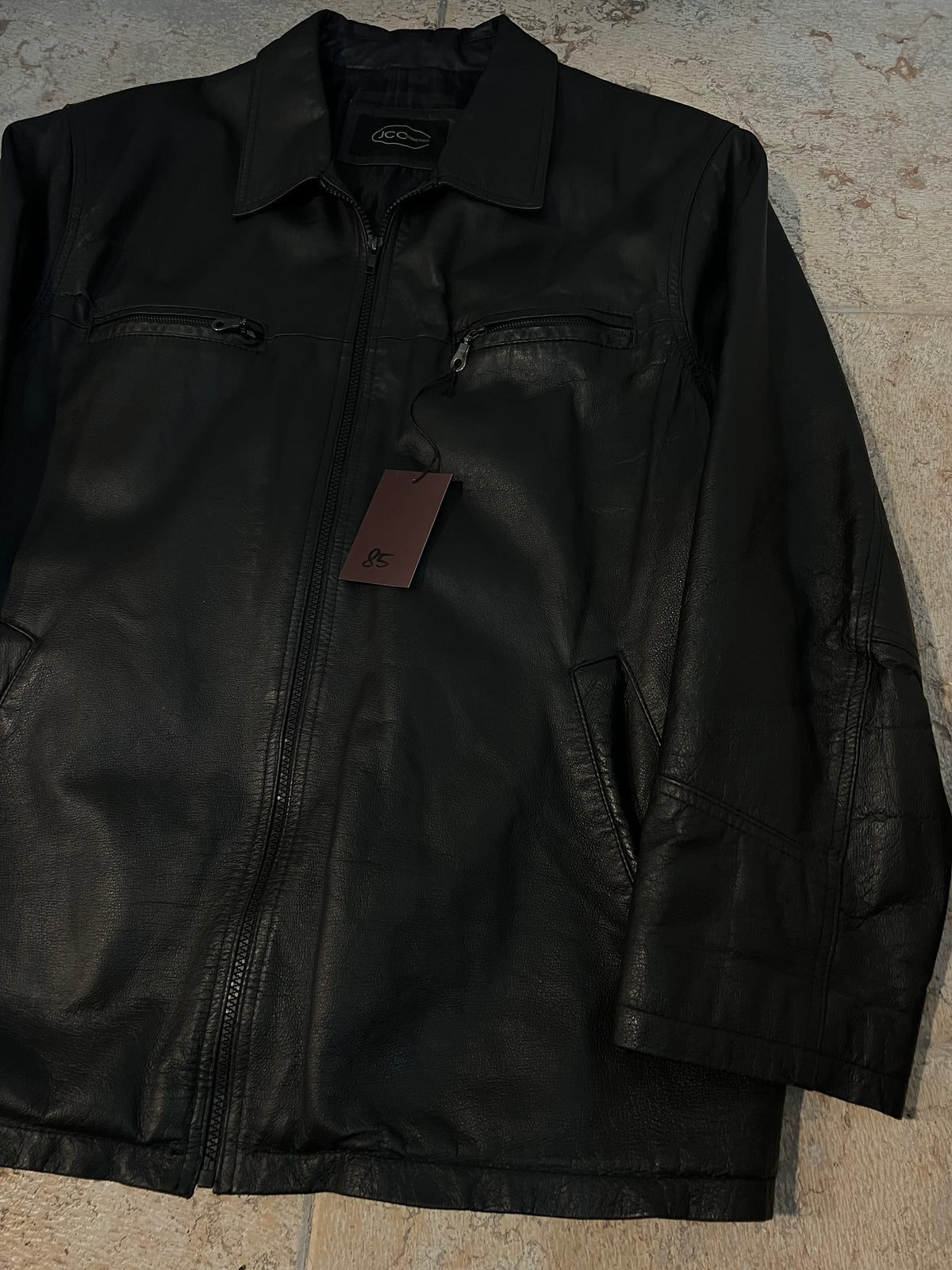 Leather jacket TG.52/54 NA21