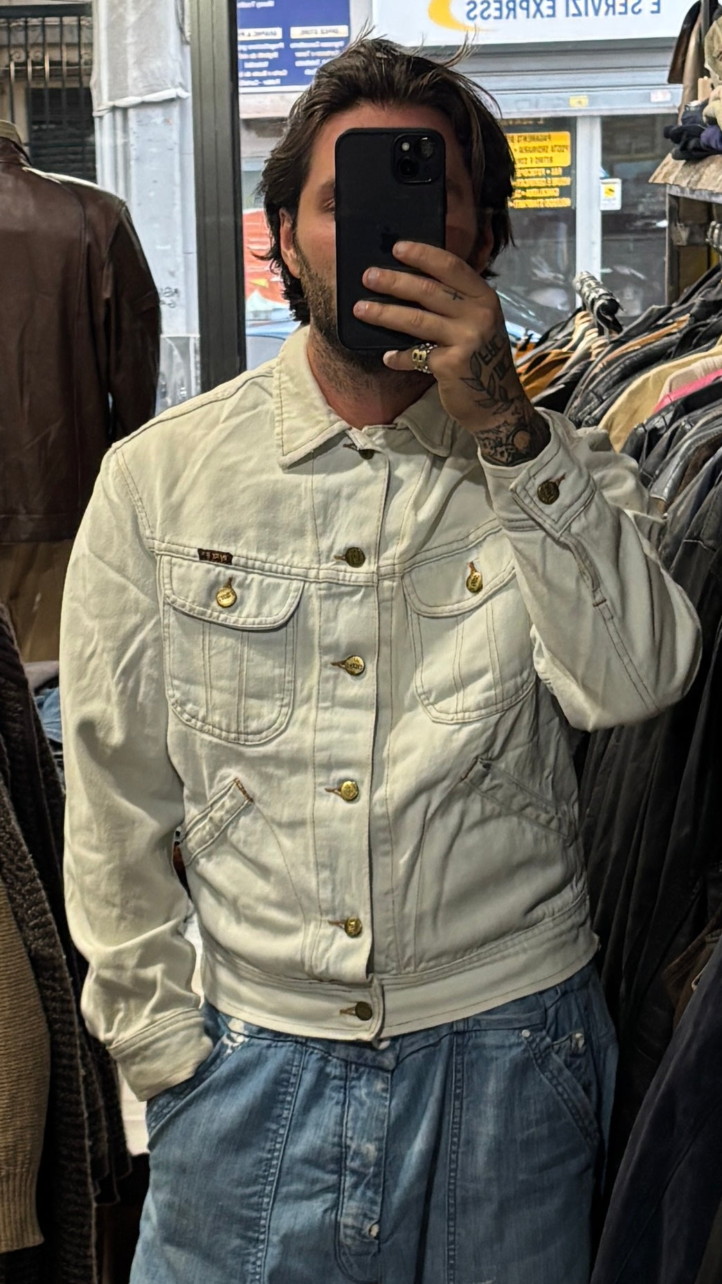 Rifle crop jacket 80’ tg.44/46