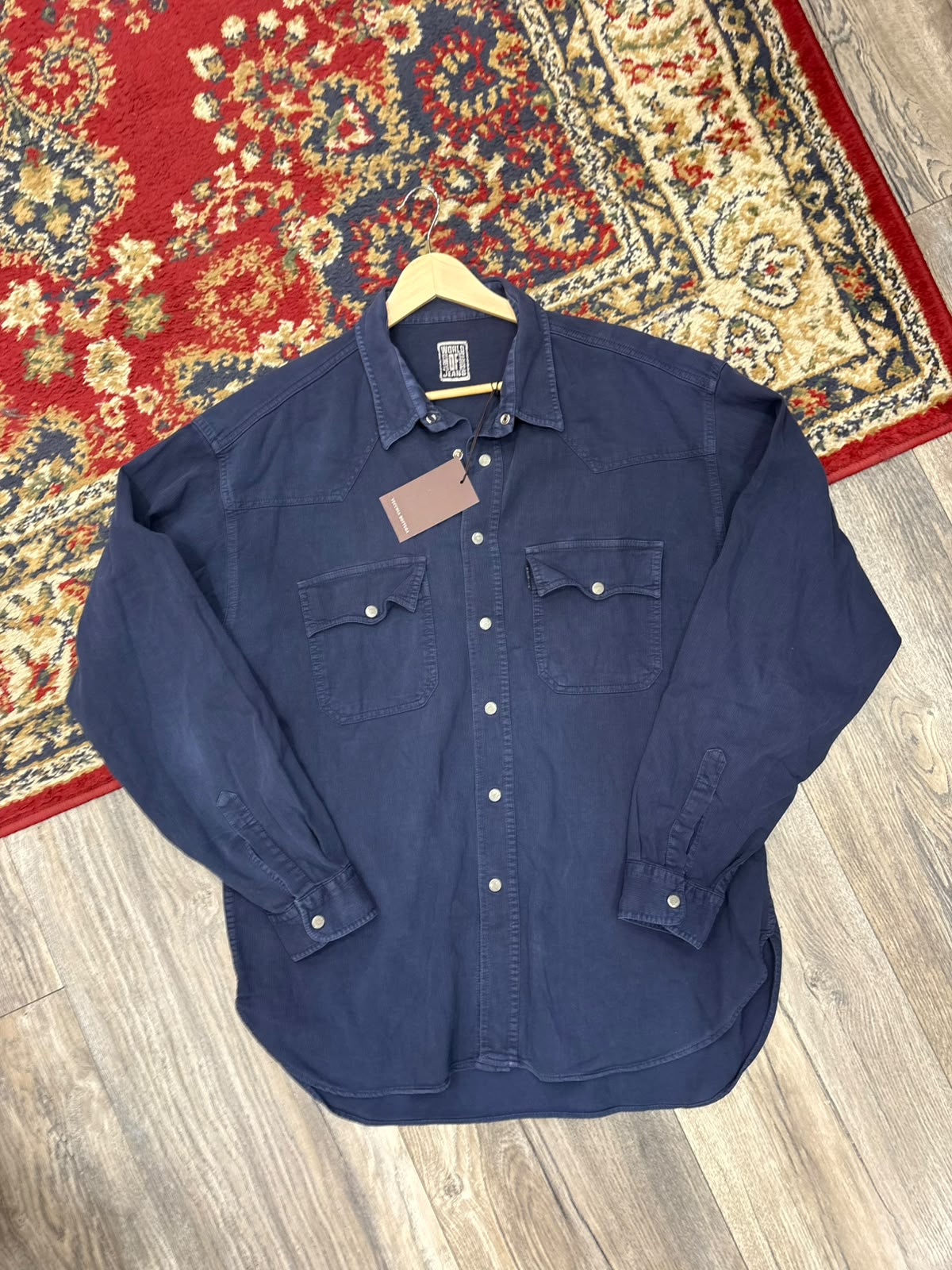 Denim blue shirt tg.XL Av34