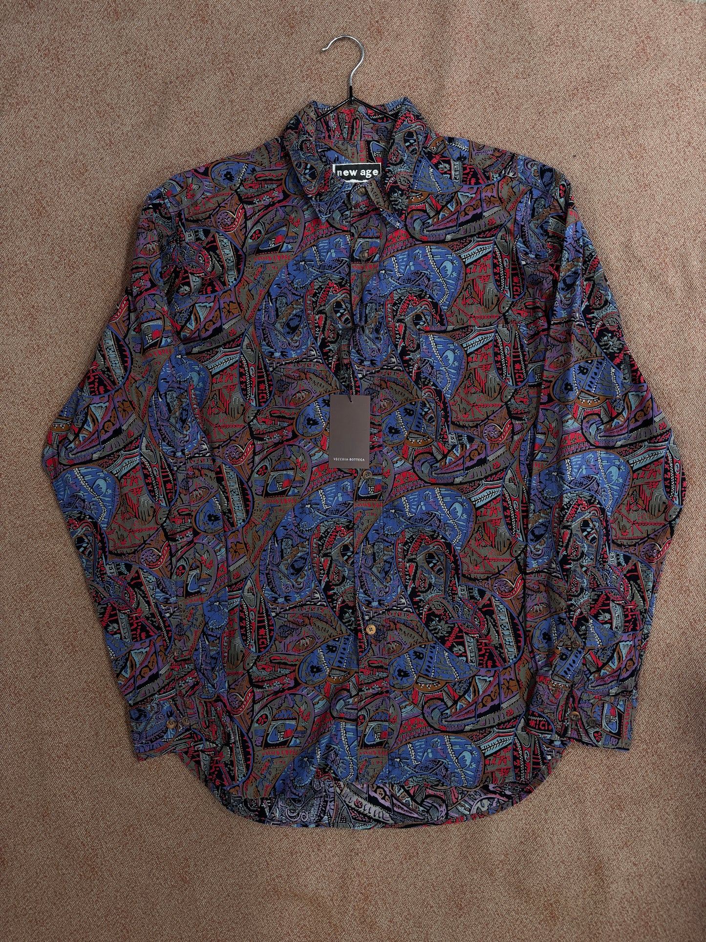 Camicia anni ‘80 tg. M/L cod50