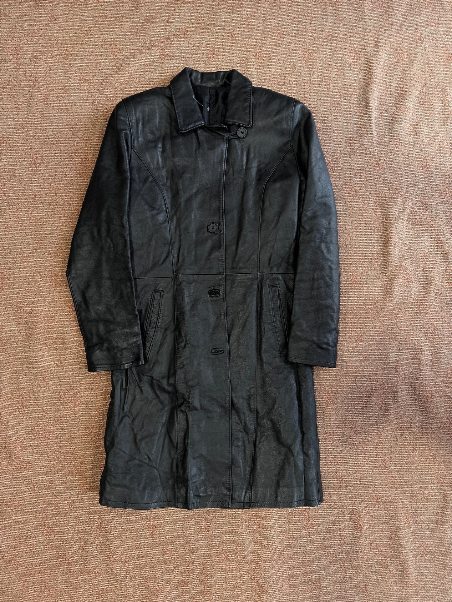 Leather Coat Tg. 38/40 cod18