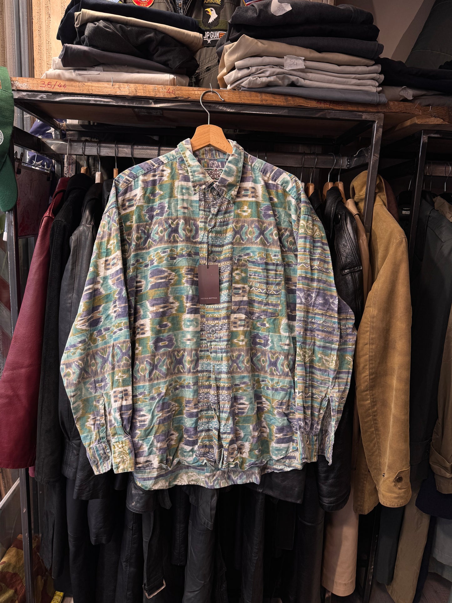 Camicia anni ‘80 tg. M/L cod15