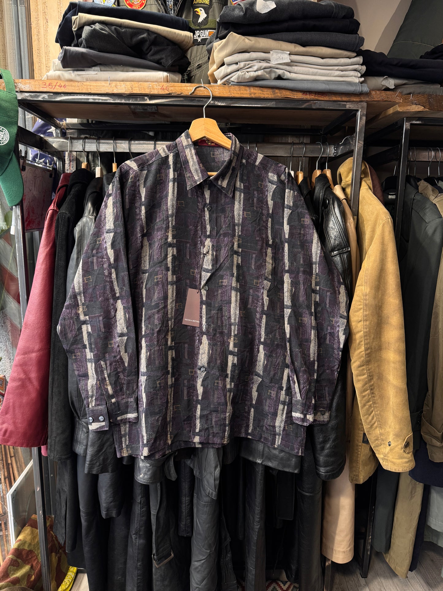 Camicia anni ‘80 tg.M/L cod18
