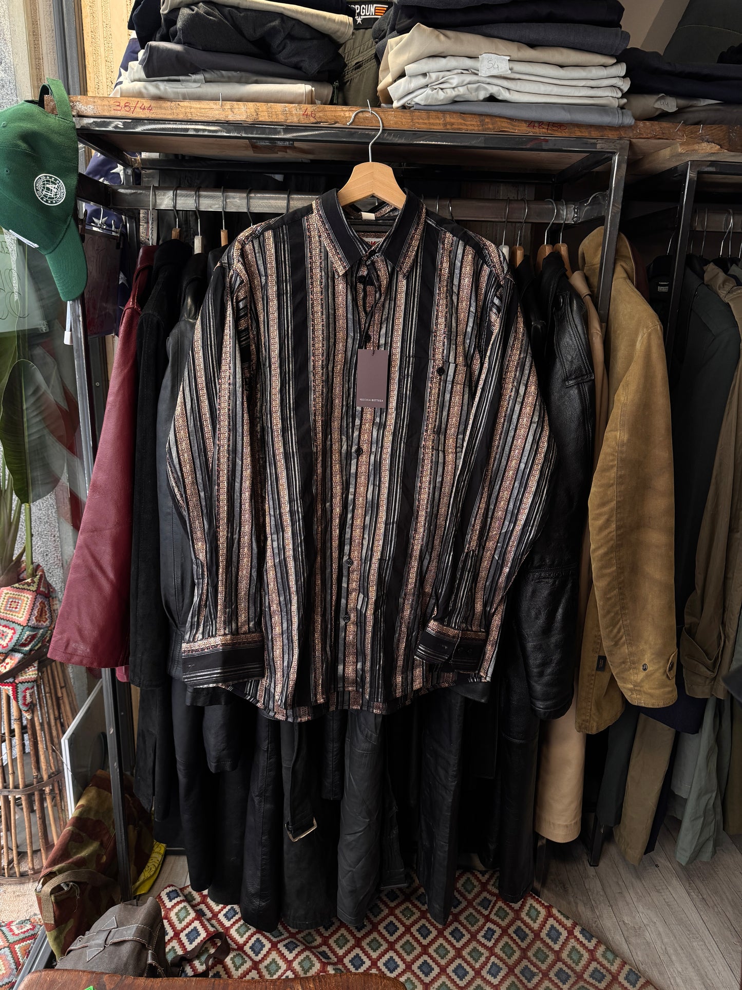 Camicia anni ‘80 tg. M/L cod33