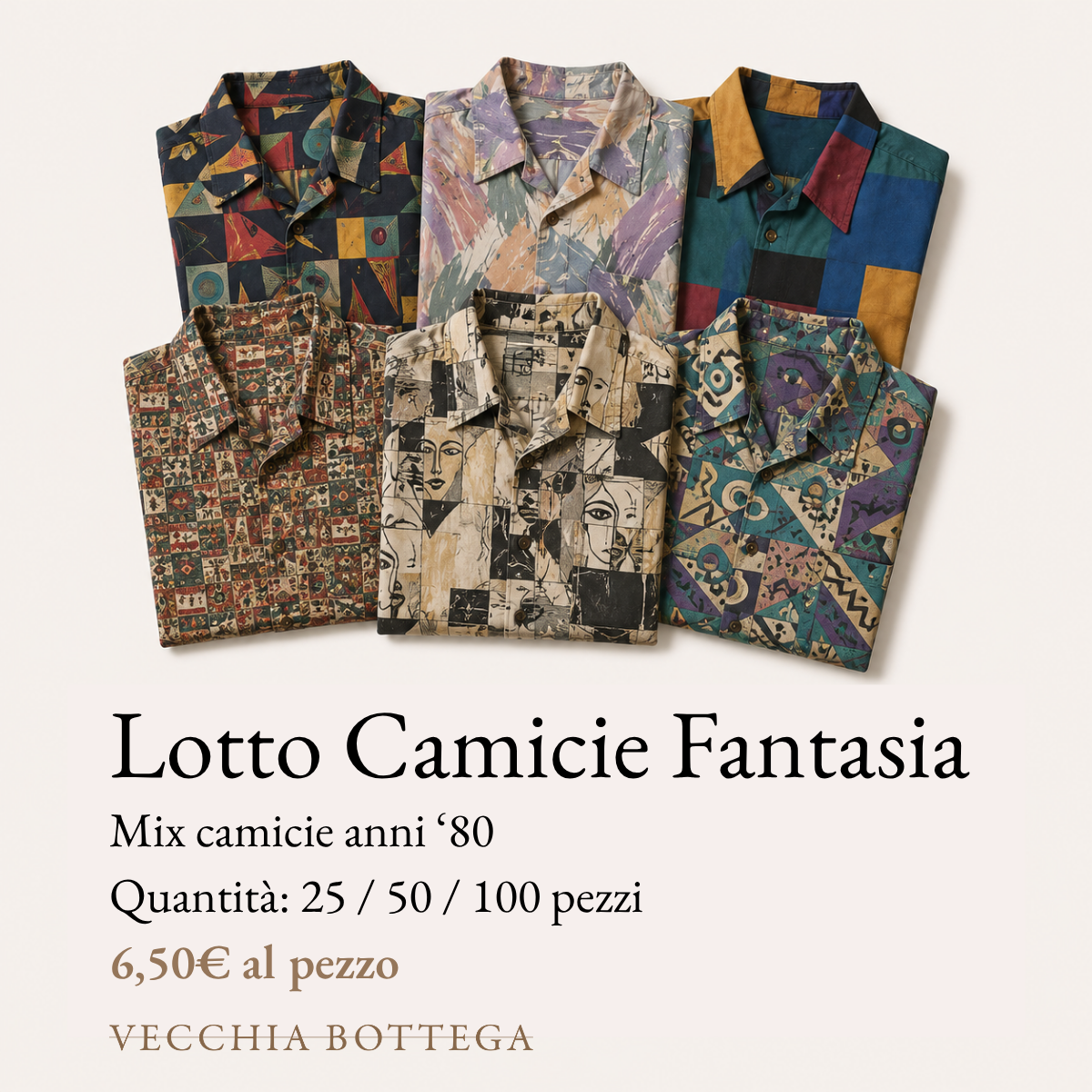 Lotto Camicie Fantasia