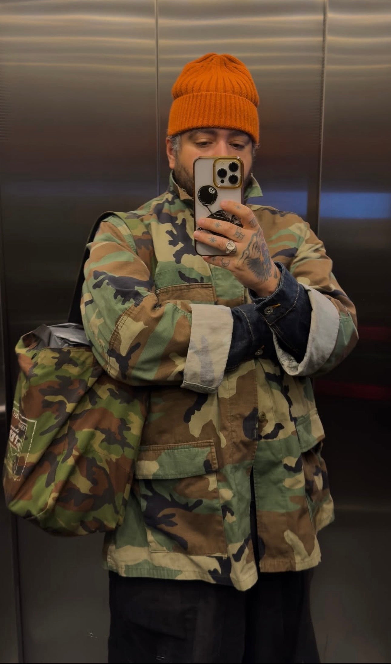 Military camo jacket us marines 🇺🇸