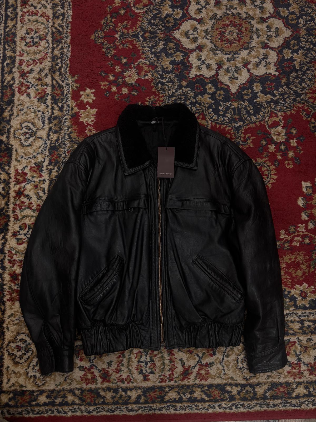 Leather jacket Tg.48/50