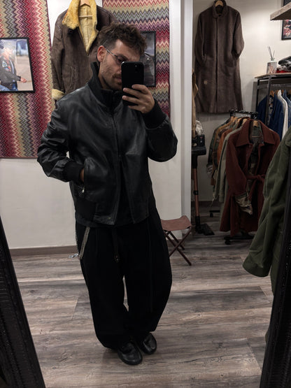 Leather bomber Tg.48/50 AV69