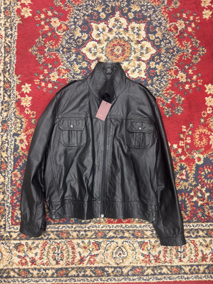 Leather bomber Tg.50/52 AV70