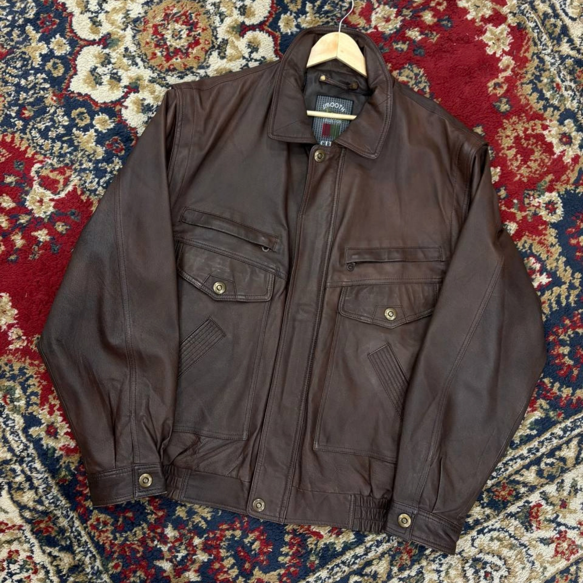 Bomber Leather tg. 48/50 cod. AV20