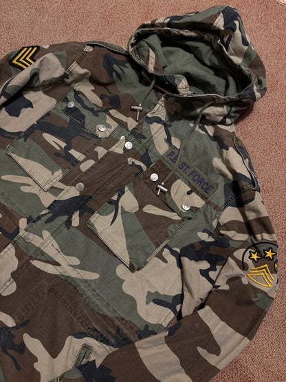 Field jacket camo parka tg.46/48