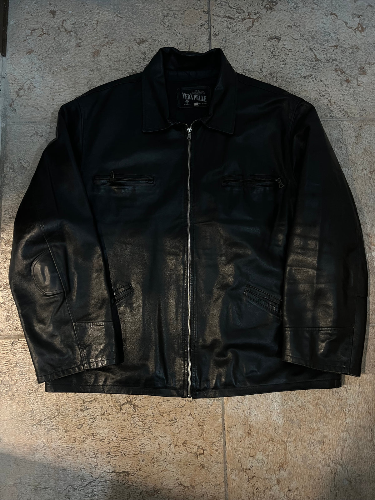 Leather jacket TG.52/54 NA15