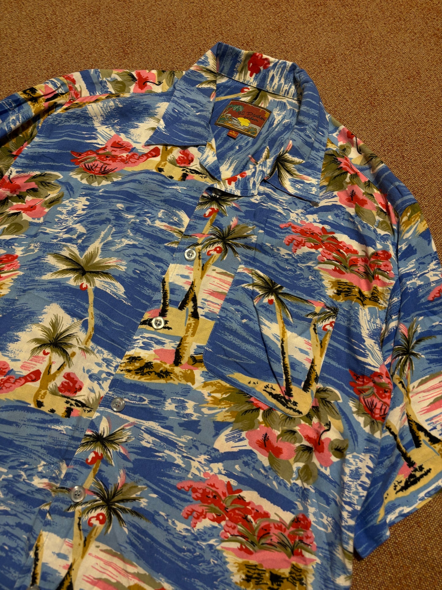 Original hawaii shirt tg.46/48
