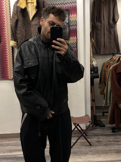 Leather bomber Tg.50/52 AV70
