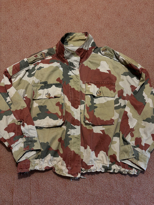 Camo jacket crop tg.44/36