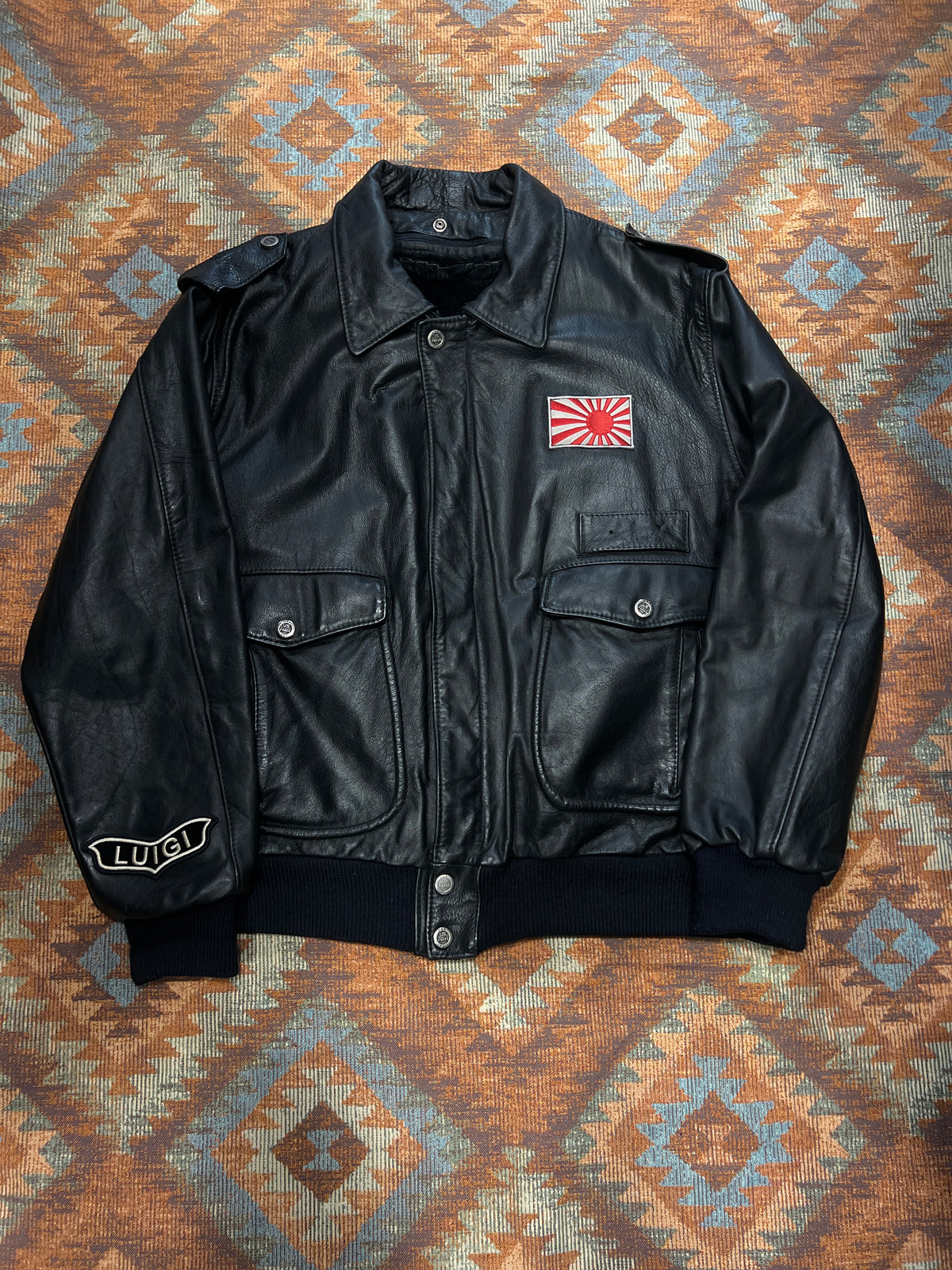 Leather jacket TG.52/54 NA94