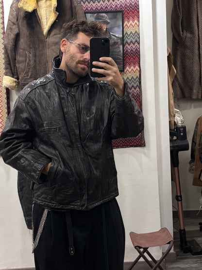 Leather jacket Tg.46/48