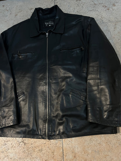 Leather jacket TG.52/54 NA15