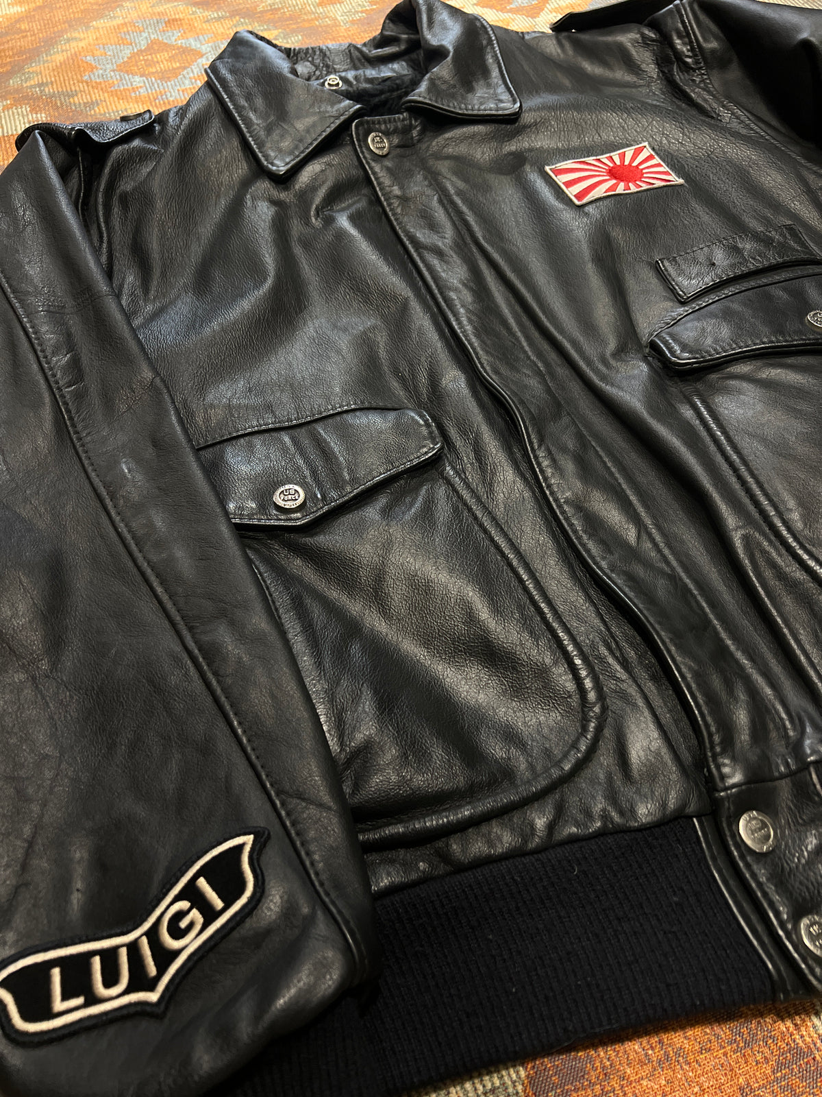 Leather jacket TG.52/54 NA94