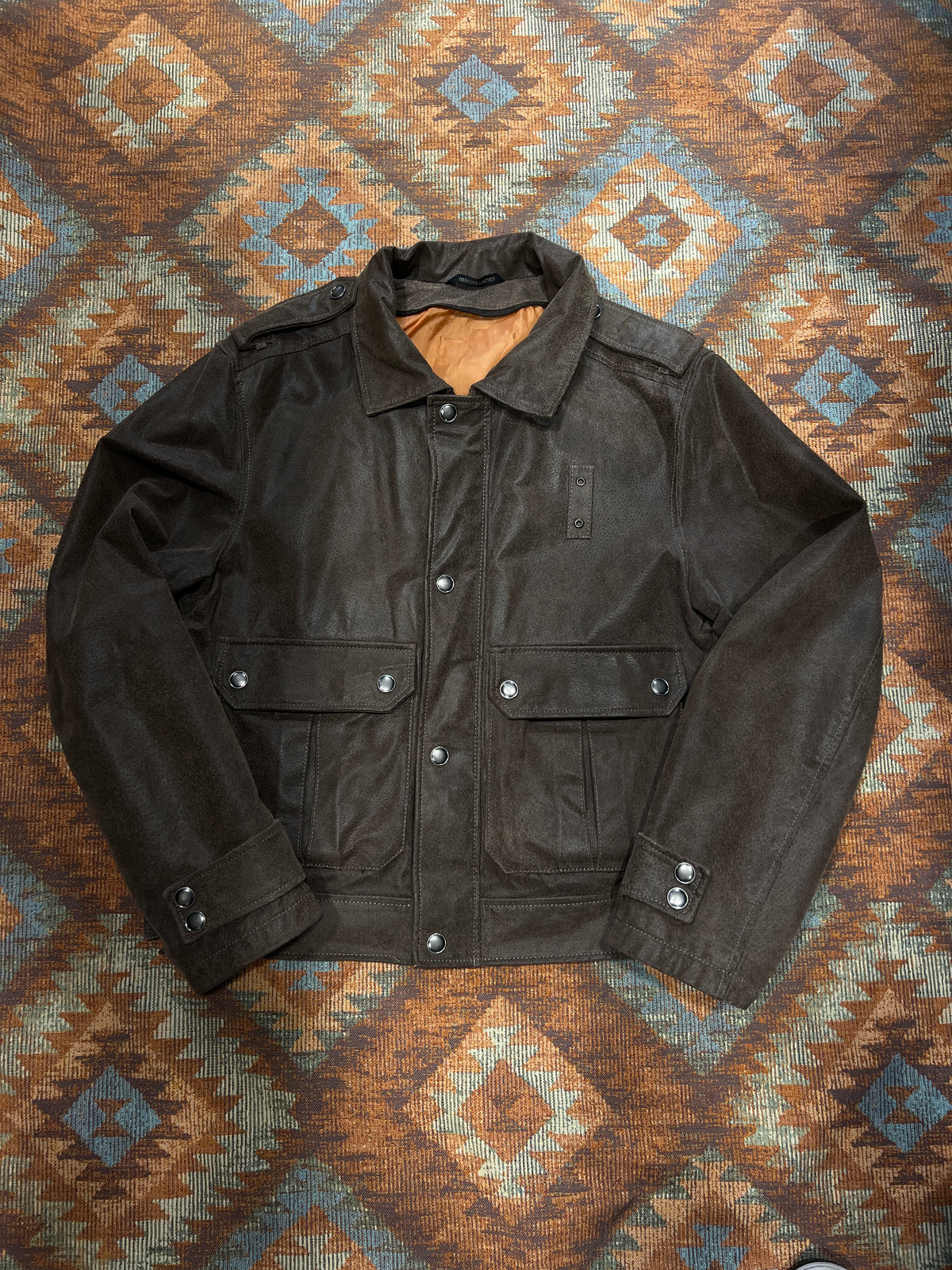 Leather jacket TG.48/50 NA93