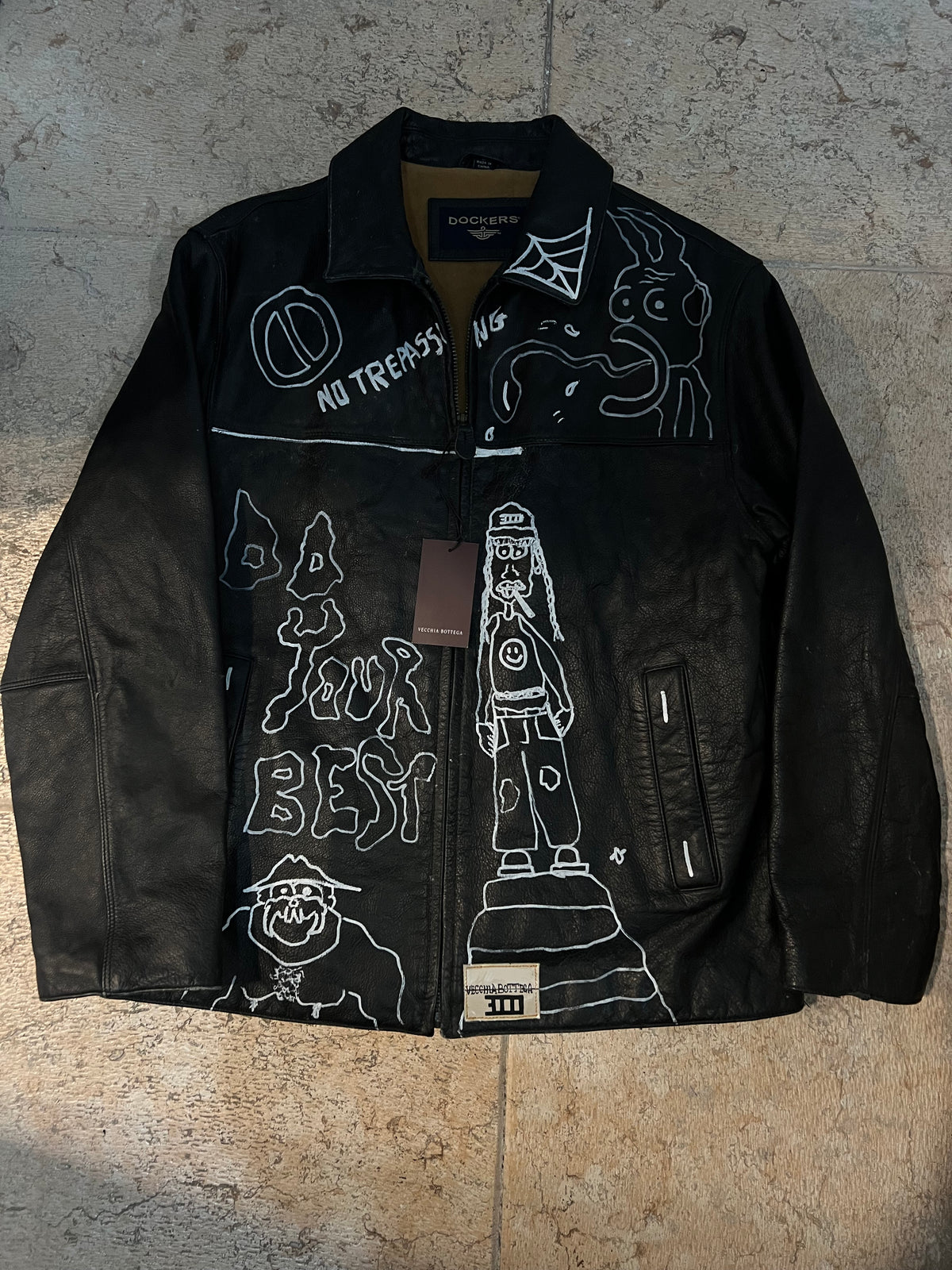 Leather jacket TG.46/48 NA08