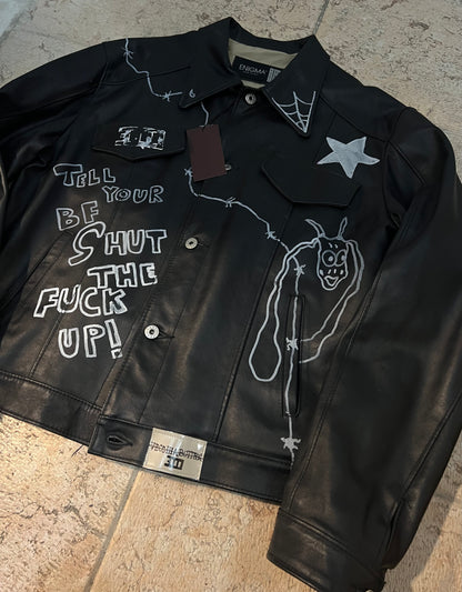 Leather jacket TG.46/48 NA09