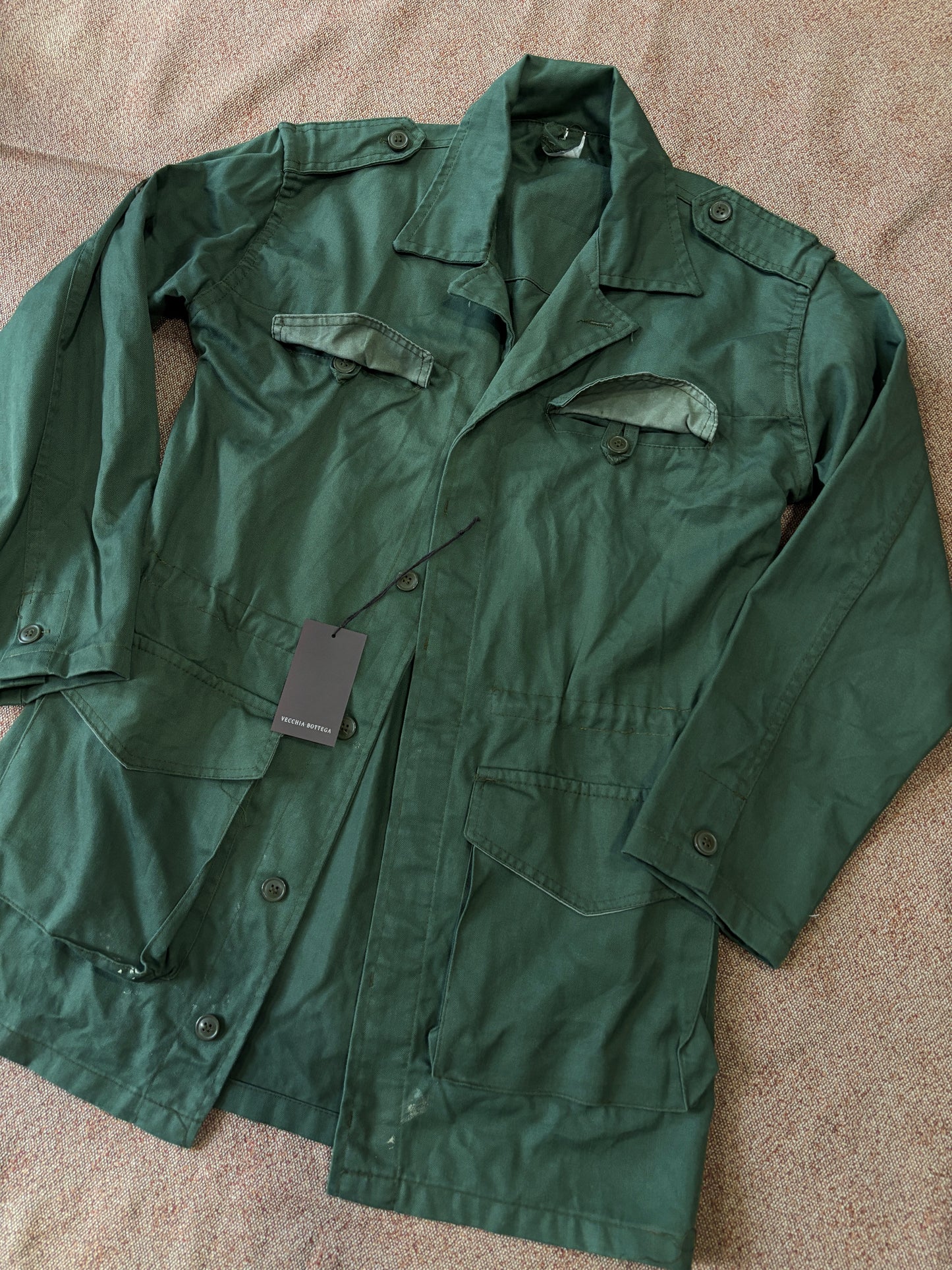 Field jacket canapa tg.44/46