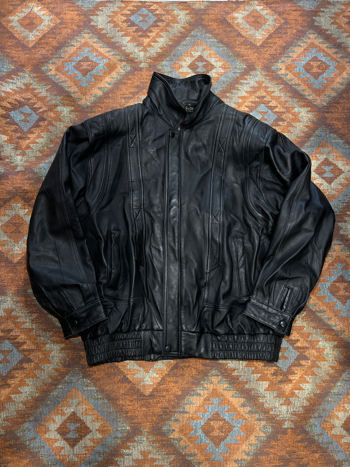 Leather jacket TG.48/50 NA77