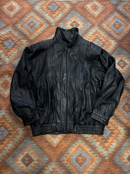 Leather jacket TG.48/50 NA77