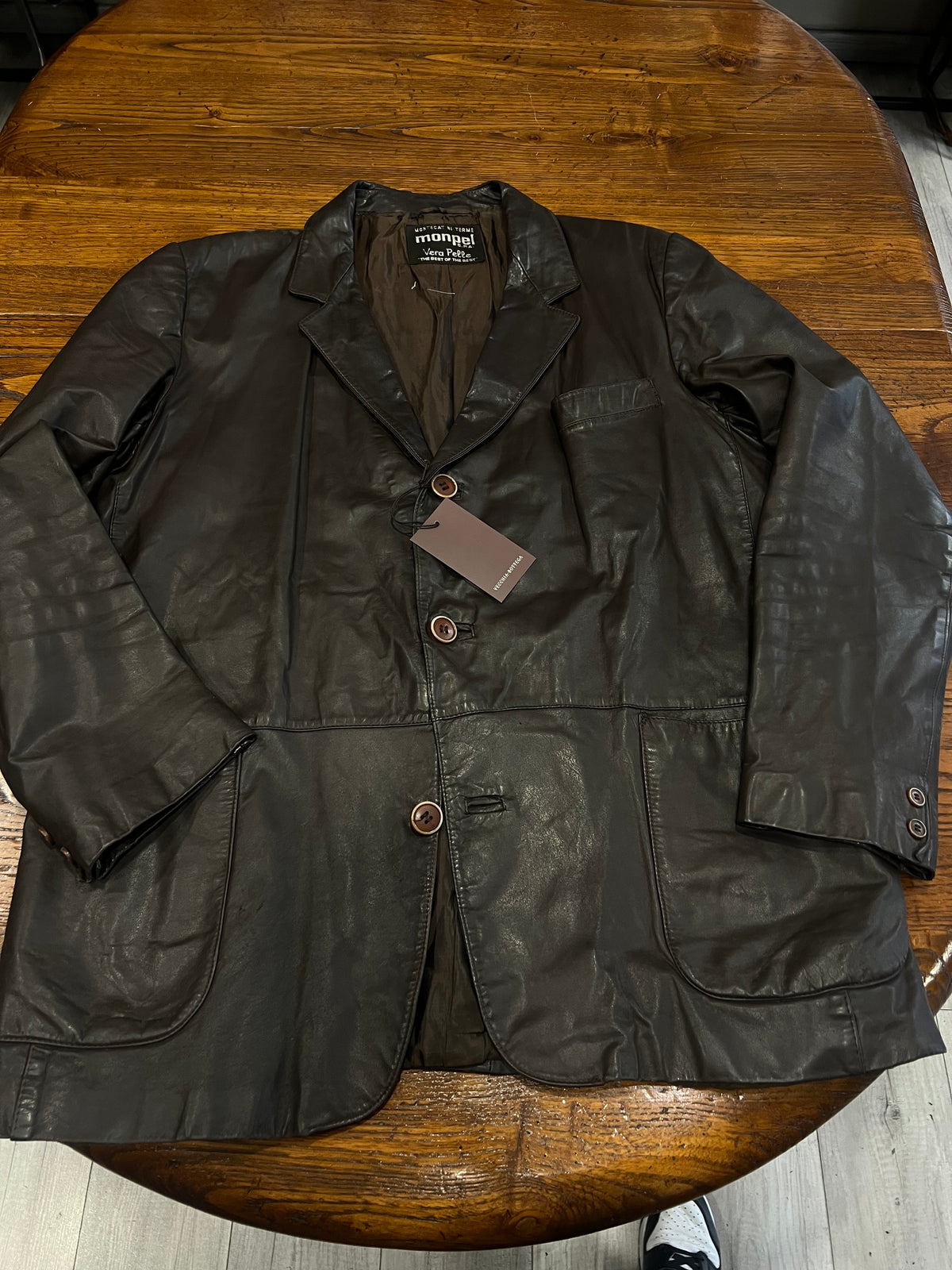 Giacca vera pelle tg.48/50
