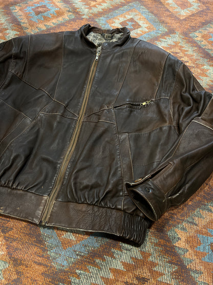 Leather jacket TG.48/50  NA73
