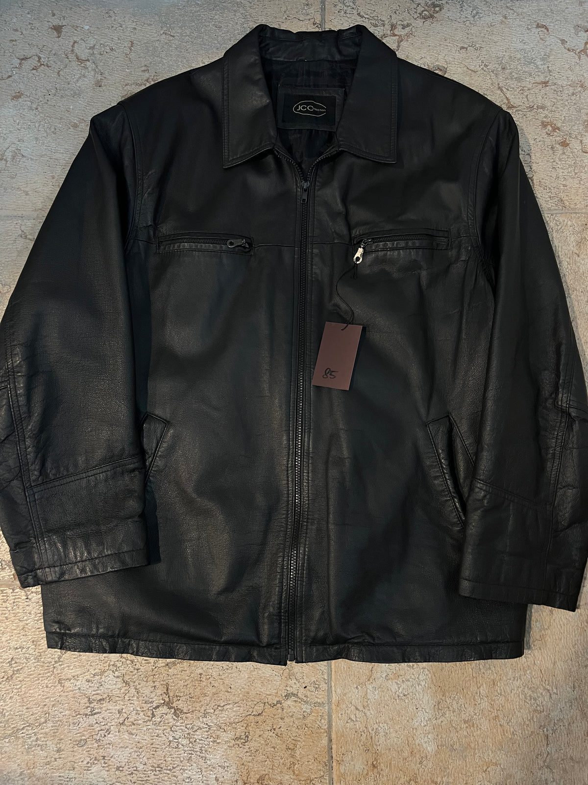 Leather jacket TG.52/54 NA21