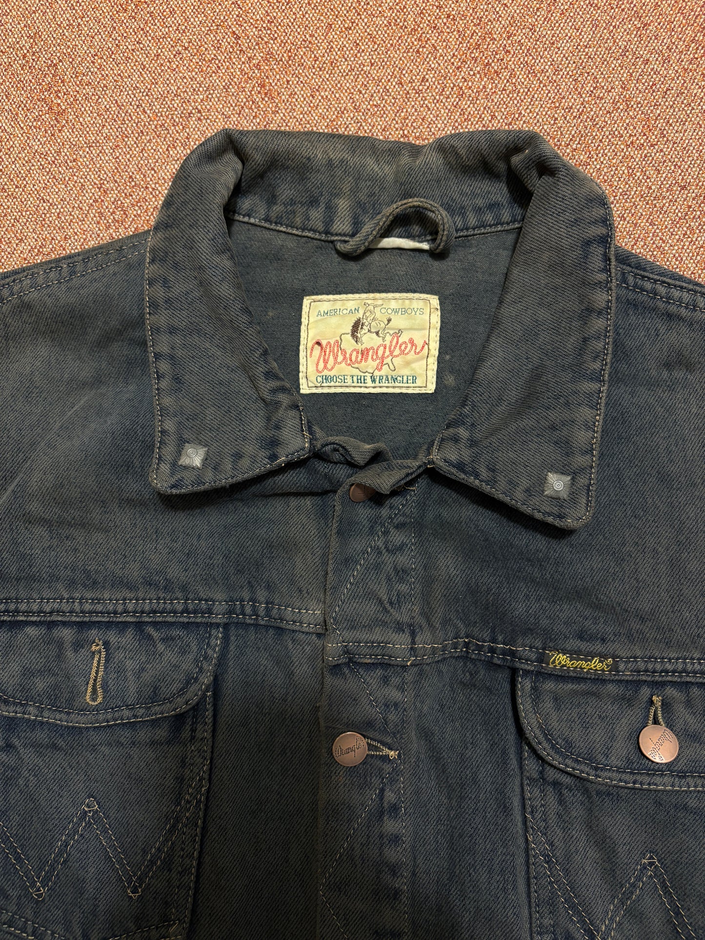 Wrangler denim jacket west country 80’