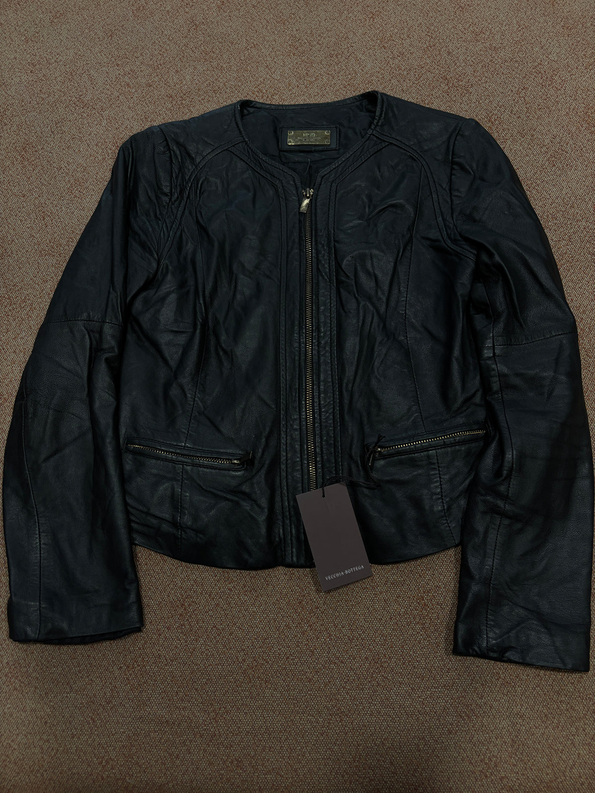 Giacca pelle tg.42/44 cod5