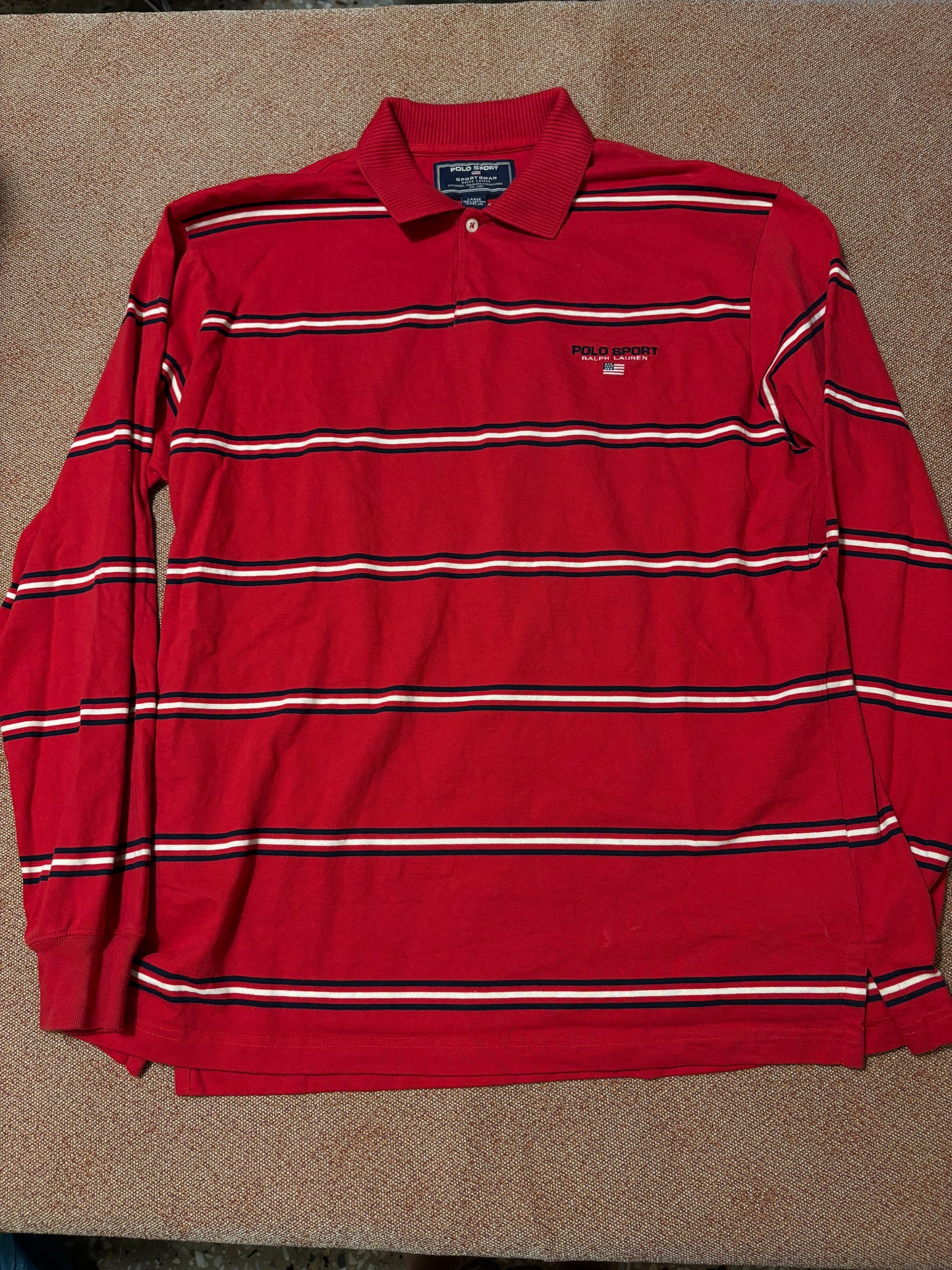 Polo long ralph 80’ tg.50/52
