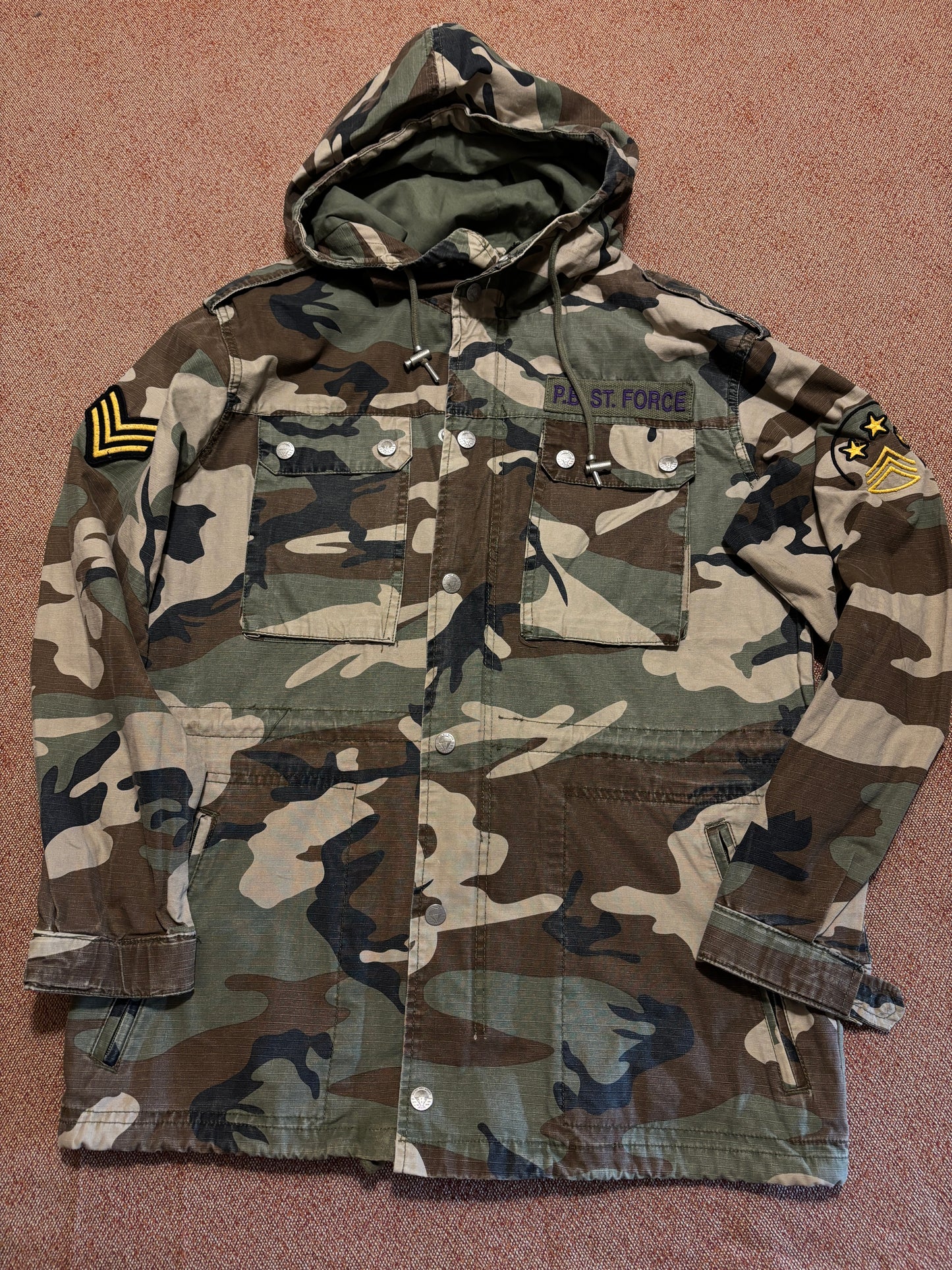 Field jacket camo parka tg.46/48