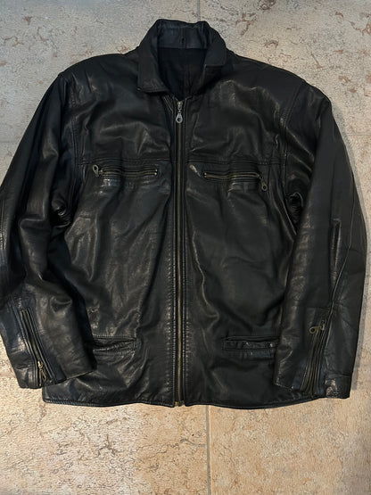 Leather jacket TG.50/52NA34