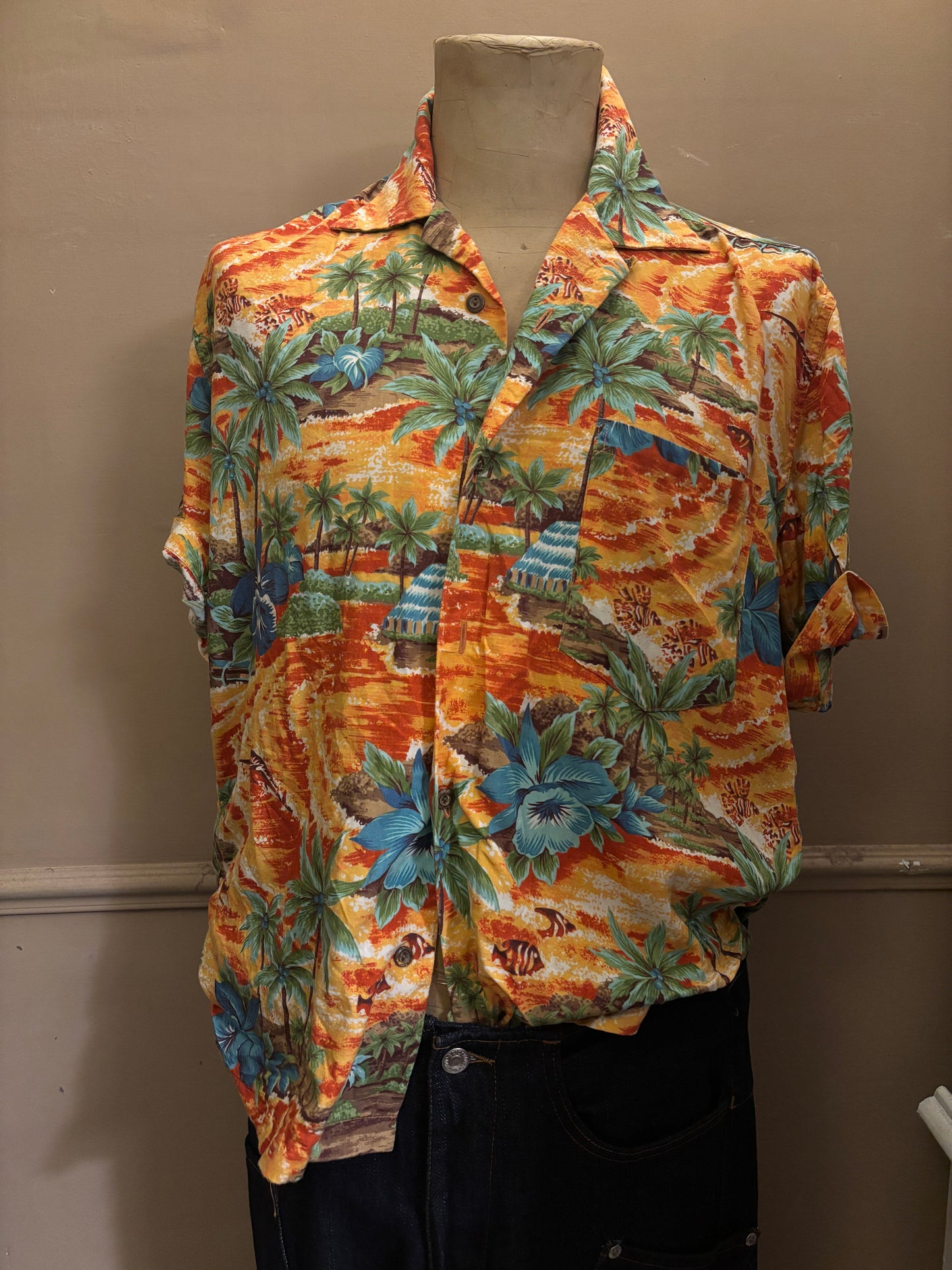 Hawaii shirt tg.s/m